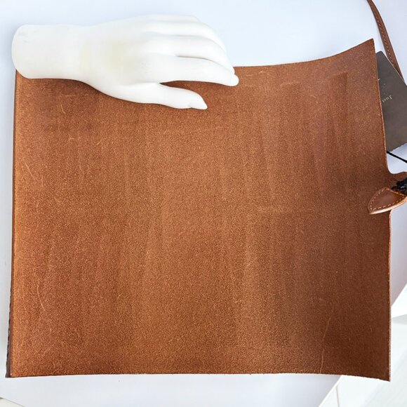 Kenneth Cole Travel Backgammon Game Board Leather with Tags Defects Read - Picture 5 of 5